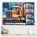Langhauber Paintings. Trucks in lebendigen Farben (hochwertiger Premium Wandkalender 2024 DIN A2 quer), Kunstdruck in Hochglanz - Rose Hurley