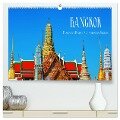 Bangkok - Thailands Hauptstadt in bunten Bildern (hochwertiger Premium Wandkalender 2024 DIN A2 quer), Kunstdruck in Hochglanz - Christian Müller