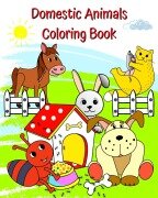 Domestic Animals Coloring Book - Maryan Ben Kim