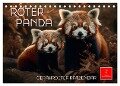 Roter Panda - gefährdeter Katzenbär (Tischkalender 2024 DIN A5 quer), CALVENDO Monatskalender - Peter Roder