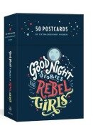 Cover-Bild zum Titel 'Good Night Stories for Rebel Girls: 50 Postcards of Women Creators, Leaders, Pioneers, Champions, and Warriors' von 'Elena Favilli, Francesca Cavallo'