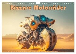 Bizzare Motorräder (Wandkalender 2025 DIN A4 quer), CALVENDO Monatskalender - Liselotte Brunner-Klaus