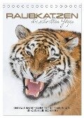 Emotionale Momente: Raubkatzen - die schnellen Jäger. (Tischkalender 2025 DIN A5 hoch), CALVENDO Monatskalender - Ingo Gerlach