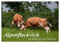 Alpenfleckvieh (Wandkalender 2024 DIN A3 quer), CALVENDO Monatskalender - Karolina Gasteiger