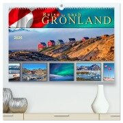 Reise nach Grönland (hochwertiger Premium Wandkalender 2026 DIN A2 quer), Kunstdruck in Hochglanz - Peter Roder