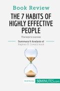 Cover-Bild zum Titel 'Book Review: The 7 Habits of Highly Effective People by Stephen R. Covey' von '50minutes'