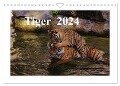 Tiger 2024 (Wandkalender 2024 DIN A4 quer), CALVENDO Monatskalender - Jörg Hennig