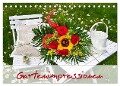 Romantische Gartenimpressionen (Tischkalender 2024 DIN A5 quer), CALVENDO Monatskalender - Simone Werner-Ney