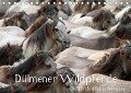 Dülmener Wildpferde - Gefährdete Nutztierrasse (Tischkalender immerwährend DIN A5 quer) - Barbara Mielewczyk