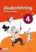 Cover-Bild zum Titel 'Zauberlehrling 4. Arbeitsheft. VA Vereinfachte Ausgangsschrift. Bayern' von ''