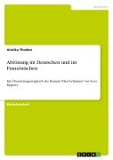 Abtönung im Deutschen und im Französischen - Annika Thoden