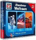 WAS IST WAS 3-CD-Hörspielbox Abenteuer Weltraum - Manfred Baur