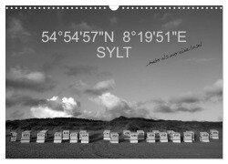 Cover-Bild zum Titel '54°54'57"N 8°19'51"E SYLT (Wandkalender 2026 DIN A3 quer), CALVENDO Monatskalender' von 'Günter Linderer'