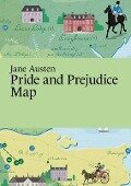 Jane Austen: Pride and Prejudice Map - 