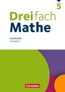 Cover-Bild zum Titel 'Dreifach Mathe 5. Schuljahr. Niedersachsen - Arbeitsheft mit Lösungen' von 'Christina Tippel, Hanno Wieczorek, Mesut Yurt'