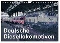 Deutsche Diesellokomotiven (Wandkalender 2024 DIN A4 quer), CALVENDO Monatskalender - Michael Schulz-Dostal