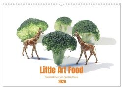 Cover-Bild zum Titel 'Little Art Food Kunstkalender (Wandkalender 2026 DIN A3 quer), CALVENDO Monatskalender' von 'Karsten Thiele'