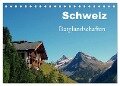 Schweiz - Berglandschaften (Tischkalender 2024 DIN A5 quer), CALVENDO Monatskalender - Peter Schneider