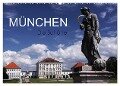 München - Die Schöne (Wandkalender 2024 DIN A2 quer), CALVENDO Monatskalender - U. Boettcher