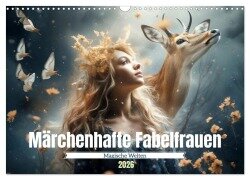 Märchenhafte Fabelfrauen (Wandkalender 2026 DIN A3 quer), CALVENDO Monatskalender - Daniela Tapper