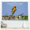 Orientalische Vögel - Thailands bunte Vogelwelt (hochwertiger Premium Wandkalender 2025 DIN A2 quer), Kunstdruck in Hochglanz - Arne Wünsche