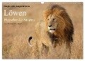 Magie des Augenblicks - Löwen - Herrscher der Savanne (Wandkalender 2024 DIN A3 quer), CALVENDO Monatskalender - Winfried Wisniewski