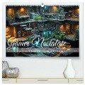 Gamer Nostalgie (hochwertiger Premium Wandkalender 2025 DIN A2 quer), Kunstdruck in Hochglanz - Kerstin Waurick