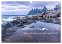 NORWEGEN - EINE ATEMBERAUBENDE SCHÖNHEIT (Wandkalender 2025 DIN A3 quer), CALVENDO Monatskalender - Rainer Kuczinski