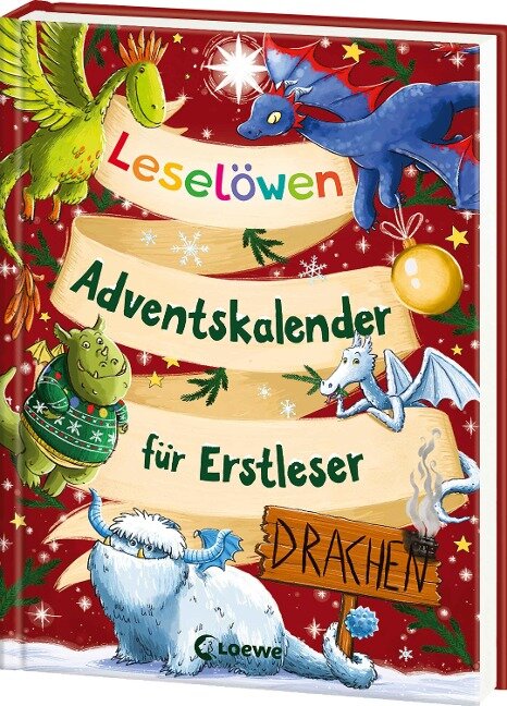 Leselöwen-Adventskalender für Erstleser - Drachen - Vanessa Walder, Ann-Katrin Heger, Stütze & Vorbach, Amelie Benn