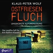 Cover-Bild zum Titel 'Ostfriesenfluch [Ostfriesenkrimis, Band 12 (Ungekürzt)]' von 'Klaus-Peter Wolf'
