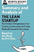 Summary and Analysis of The Lean Startup - Worth Books