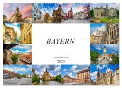 Bayern Impressionen (Wandkalender 2025 DIN A2 quer), CALVENDO Monatskalender - Dirk Meutzner