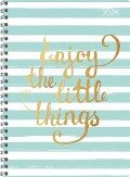 Ladytimer Ringbuch Little Things 2025 - Taschen-Kalender A5 (15x21 cm) - Schüler-Kalender - Weekly - Ringbindung - 128 Seiten - Alpha Edition - 