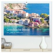 Griechische Inseln - Ein Jahr im Mittelmeer (hochwertiger Premium Wandkalender 2026 DIN A2 quer), Kunstdruck in Hochglanz - Matteo Colombo