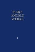 Cover-Bild zum Titel 'MEW / Marx-Engels-Werke Band 1' von 'Friedrich Engels, Karl Marx'