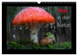 Rot in der Natur (Wandkalender 2025 DIN A3 quer), CALVENDO Monatskalender - Günter Bachmeier