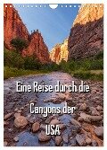 Eine Reise durch die Canyons der USA (Wandkalender 2024 DIN A4 hoch), CALVENDO Monatskalender - Thomas Klinder