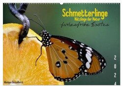 Schmetterlinge Nützlinge der Natur farbenfrohe Exoten (Wandkalender 2025 DIN A2 quer), CALVENDO Monatskalender - Monique Diesselhorst