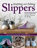 Cover-Bild zum Titel 'Knitting and Felting Slippers' von 'Sabine Abel, Annette Diepolder, Karoline Hoffmeister'