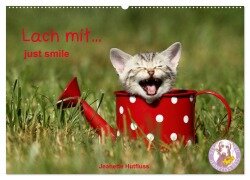 Cover-Bild zum Titel 'lach mit...just smile (Wandkalender 2026 DIN A2 quer), CALVENDO Monatskalender' von 'Jeanette Hutfluss'