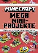Cover-Bild zum Titel 'Minecraft Mega Mini-Projekte. Über 20 exklusive Bauanleitungen' von 'Minecraft, Mojang AB'