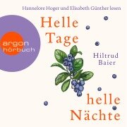 Cover-Bild zum Titel 'Helle Tage, helle Nächte' von 'Hiltrud Baier'