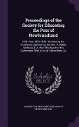Proceedings of the Society for Educating the Poor of Newfoundland - 
