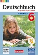 Cover-Bild zum Titel 'Deutschbuch 6. Schuljahr. Arbeitsheft mit Lösungen und Übungs-CD-ROM' von 'Friedrich Dick, Agnes Fulde, Marianna Lichtenstein, Toka-Lena Rusnok'