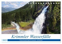 Krimmler Wasserfälle - Naturlandschaft Krimmler Achental (Tischkalender 2025 DIN A5 quer), CALVENDO Monatskalender - Anja Frost
