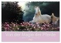 Von der Magie der Pferde (Wandkalender 2025 DIN A2 quer), CALVENDO Monatskalender - Petra Eckerl Tierfotografie