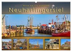 Reise an die Nordsee - Neuharlingersiel (Wandkalender 2025 DIN A2 quer), CALVENDO Monatskalender - Peter Roder