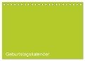 Bastel-Geburtstagskalender grün / Geburtstagskalender (Tischkalender 2024 DIN A5 quer), CALVENDO Monatskalender - Kreativ Ist Gut