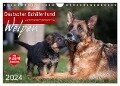Deutscher Schäferhund - Welpen (Wandkalender 2024 DIN A4 quer), CALVENDO Monatskalender - Petra Schiller