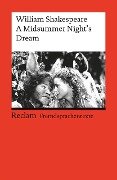 Cover-Bild zum Titel 'A Midsummer Night's Dream' von 'William Shakespeare'